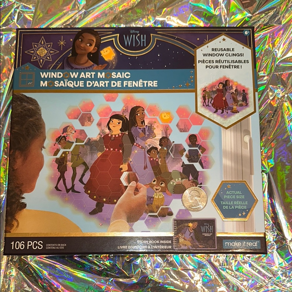 Disney Wish Window Art Set
